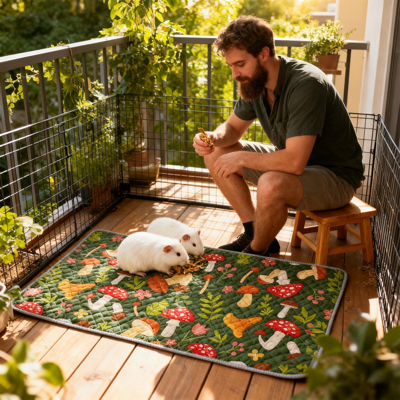 Ferret Cage Liner Absorbent Wa - Hedgehog Bedding Liner 评论和价格