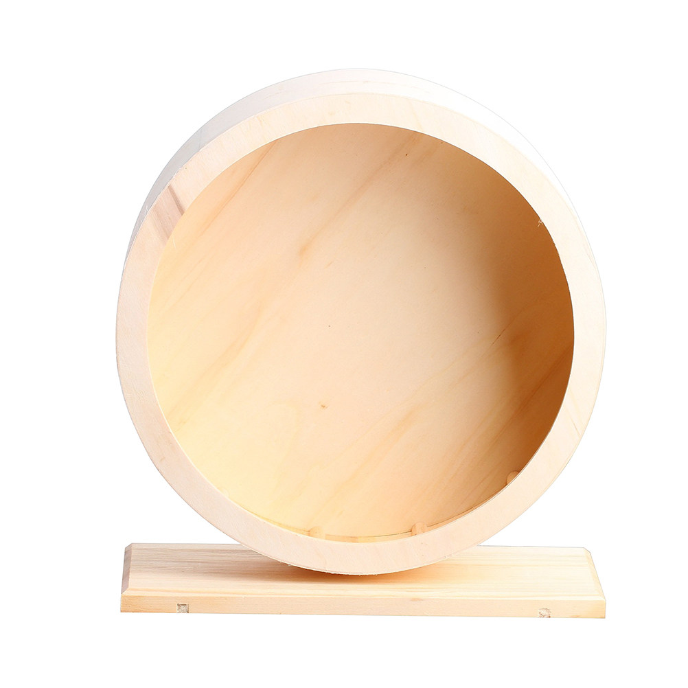 Silent Premium Wooden Exercise - Hamster Cage Wheel 评论和价格
