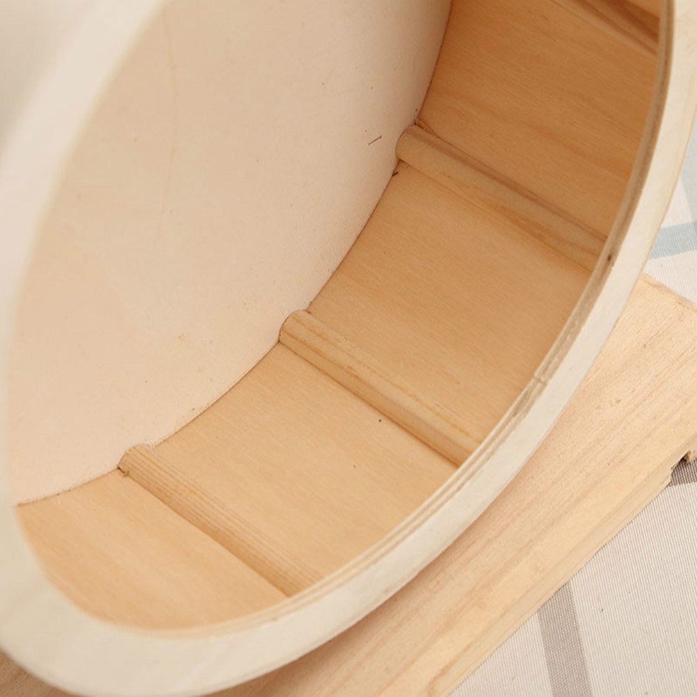 Silent Premium Wooden Exercise - Hamster Cage Wheel 评论和价格