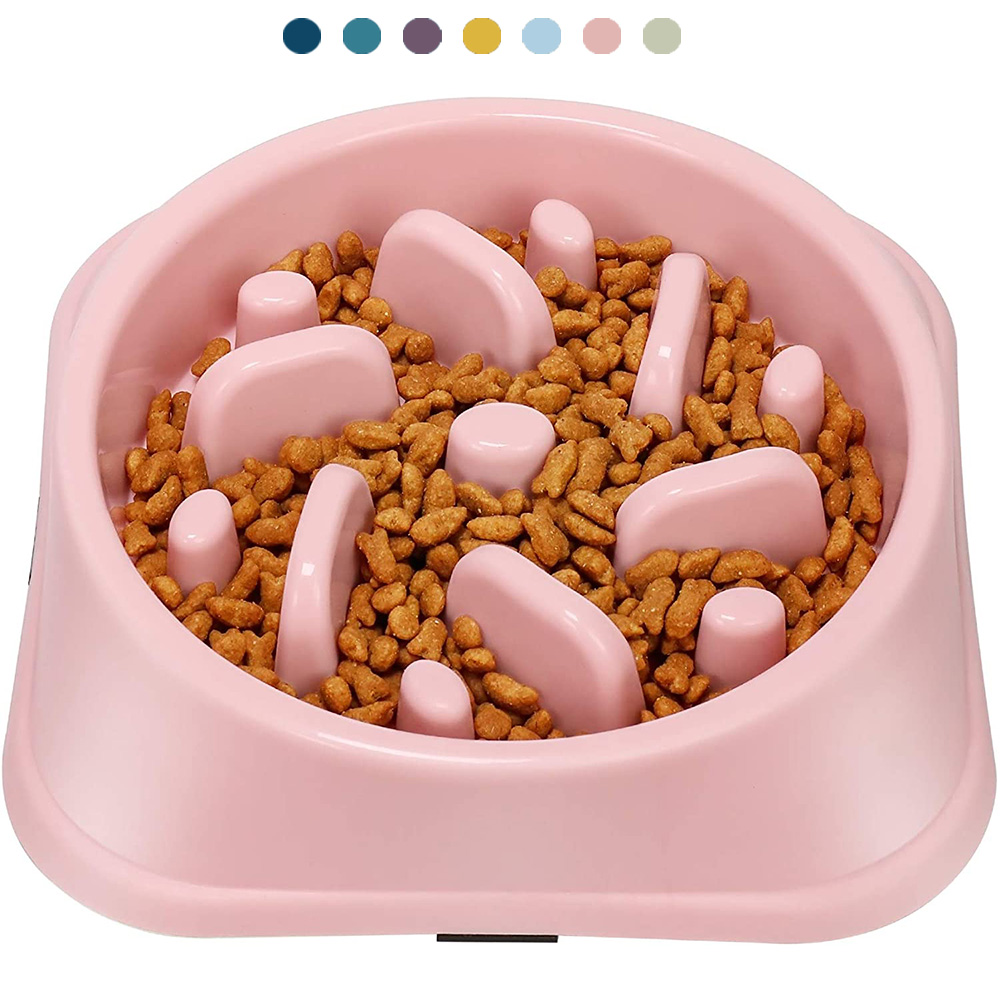 Pet Dog Slow Feeder Bowl Non S - Royal Canin Food Medium 评论和价格