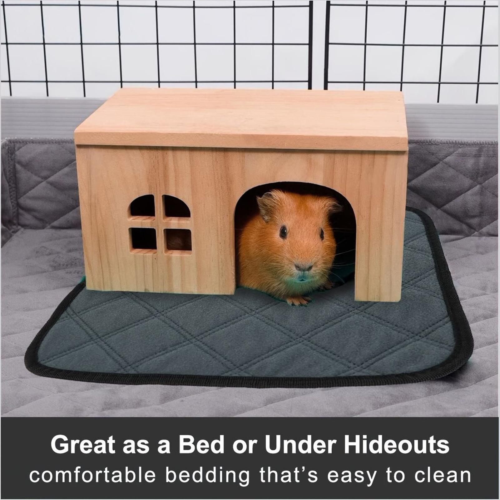 Bunny Cage Liner 4 Pieces Abso - Hedgehog Bedding Liner 评论和价格