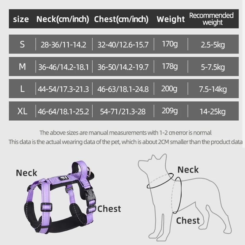 New Pet Dog Harness No-pull Do - No Pull Dog Harness 评论和价格