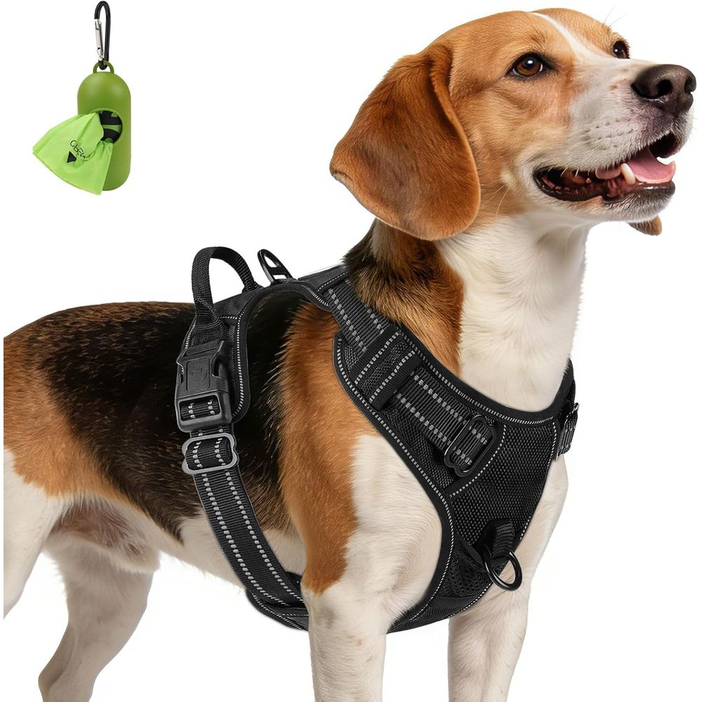 No Pull Dog Harness, Medium Si - No Pull Dog Harness 评论和价格