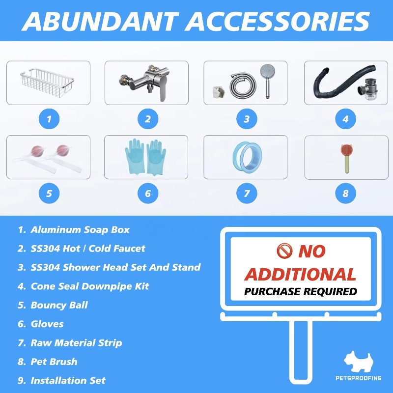 Stainless Steel Small Size Dog - Pet Supplies Wash Station 评论和价格