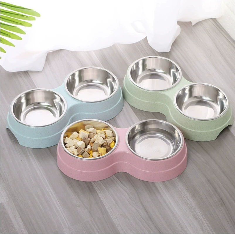 1pc Stainless Steel Double Dog - Royal Canin Food Medium 评论和价格