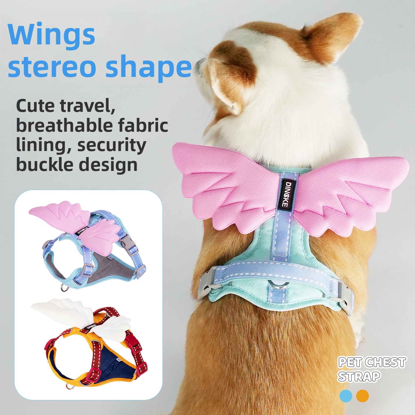 Anti-pull pet harness, escape- - No Pull Dog Harness 评论和价格