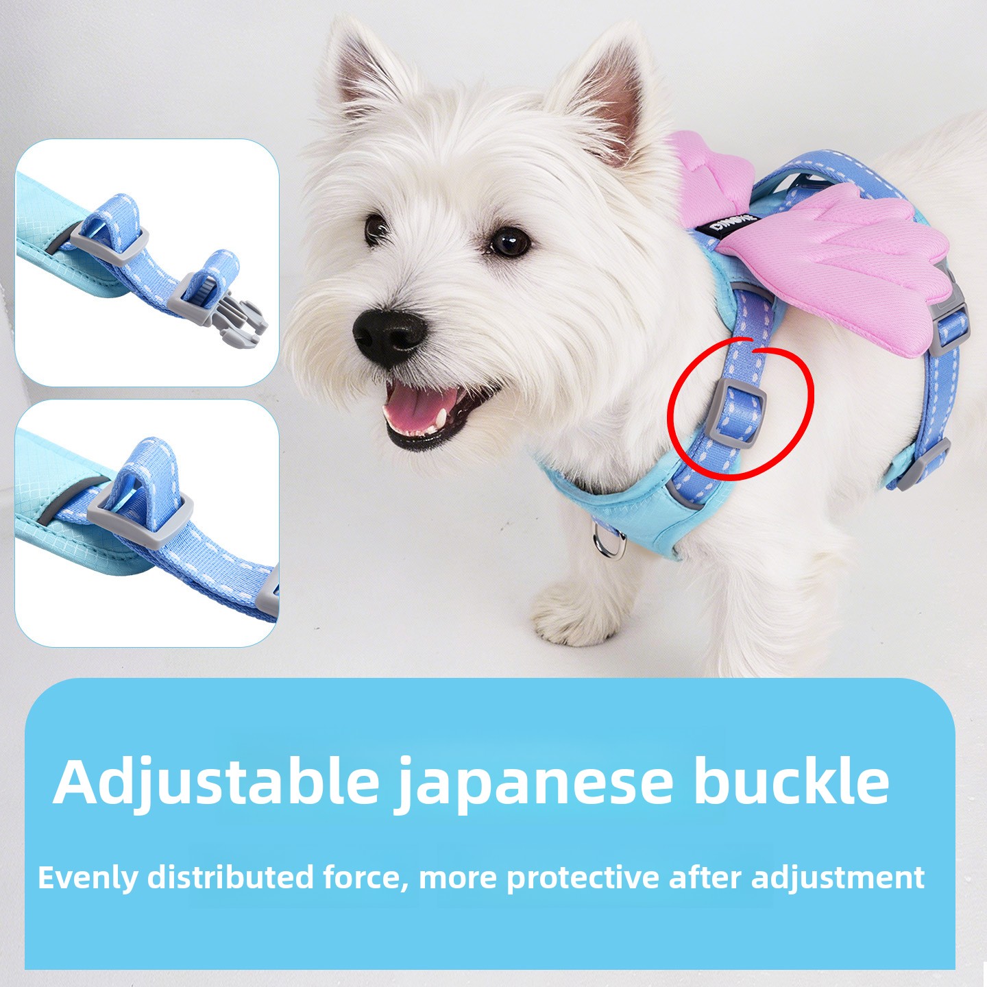 Anti-pull pet harness, escape- - No Pull Dog Harness 评论和价格