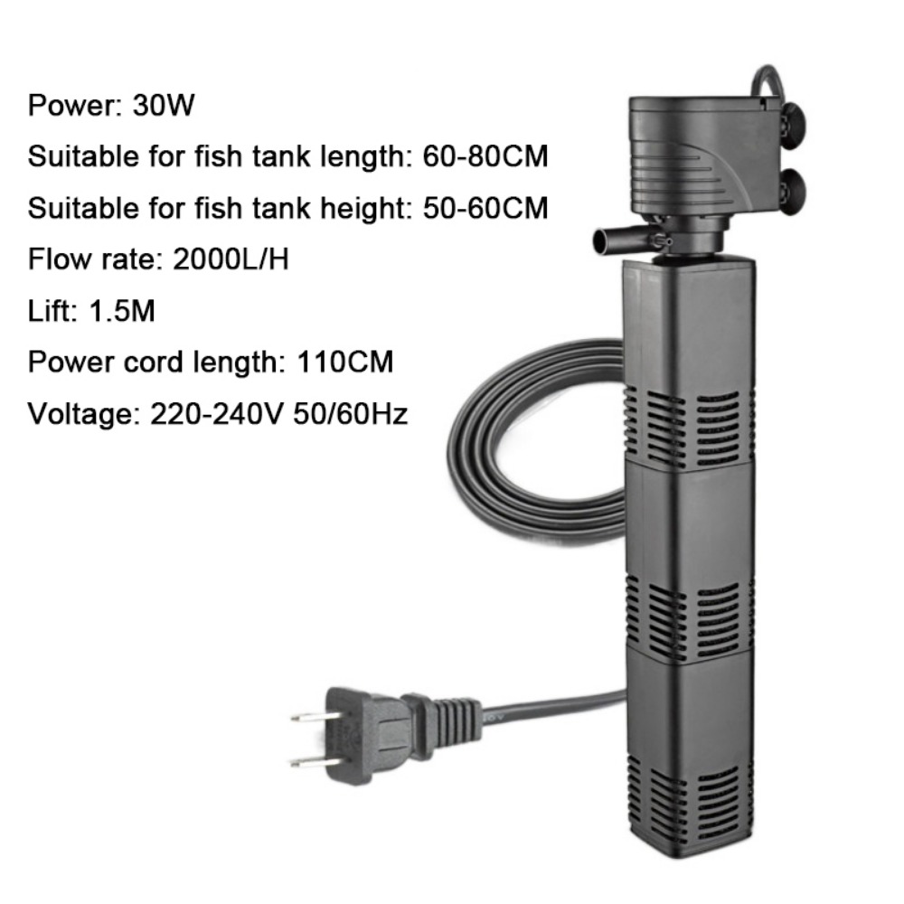 Plastic 3 in 1 Fish Tank Filte - Fish Tank Filter Pump 评论和价格
