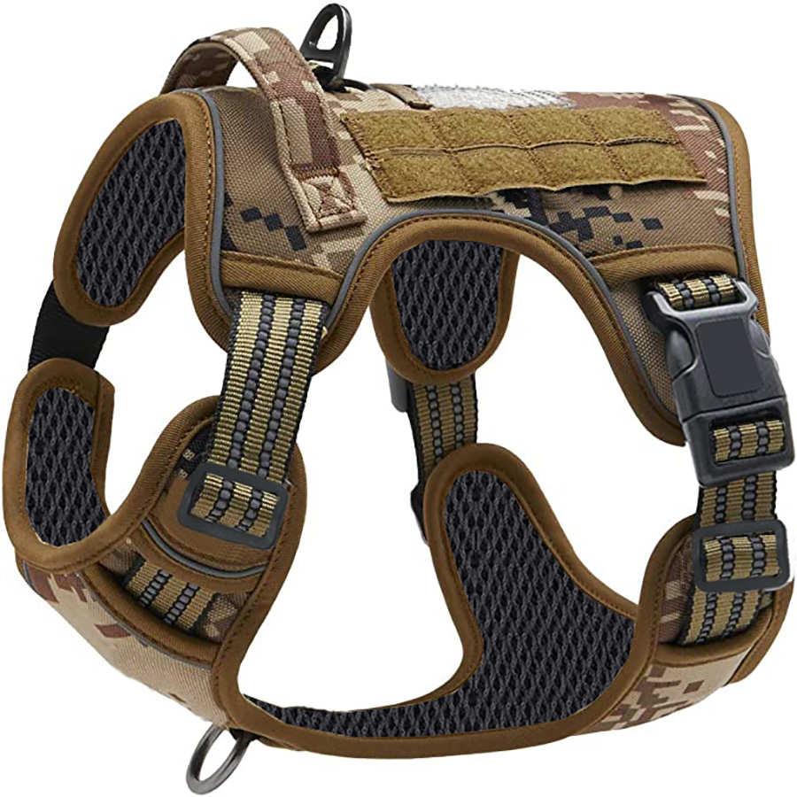 Military Tactical Dog Harness  - No Pull Dog Harness 评论和价格