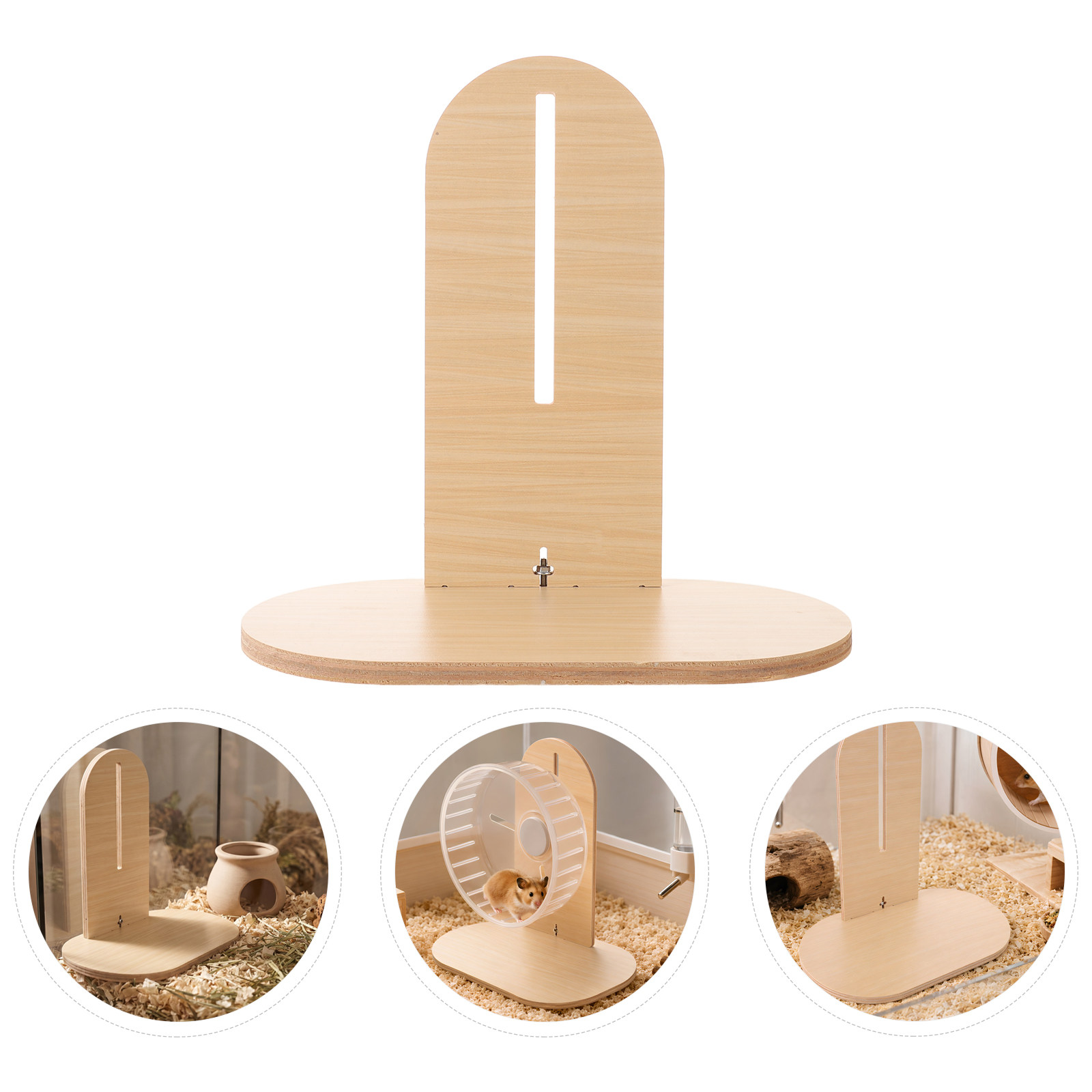 Wooden Hamster Wheel Holder St - Hamster Cage Wheel 评论和价格