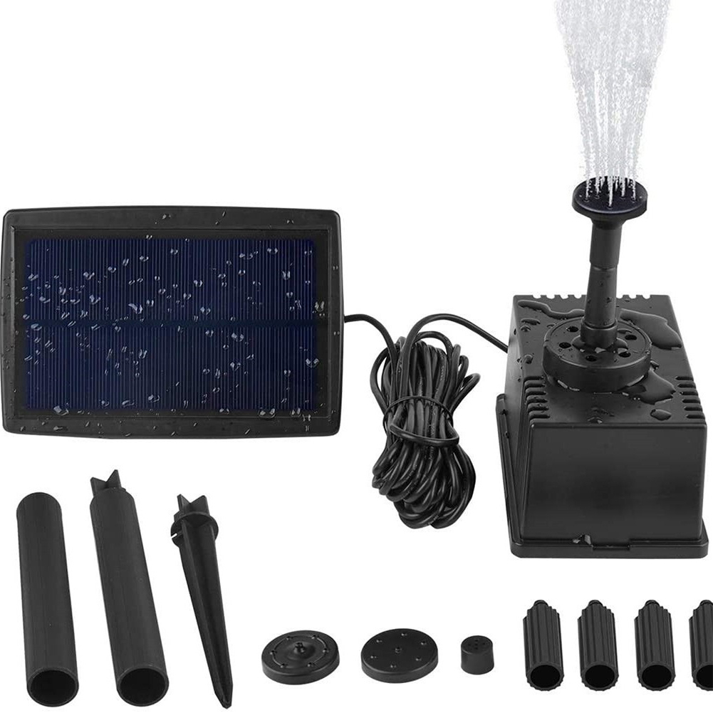 1.5W 7V Solar Fountain Pump Wi - Fish Tank Filter Pump 评论和价格