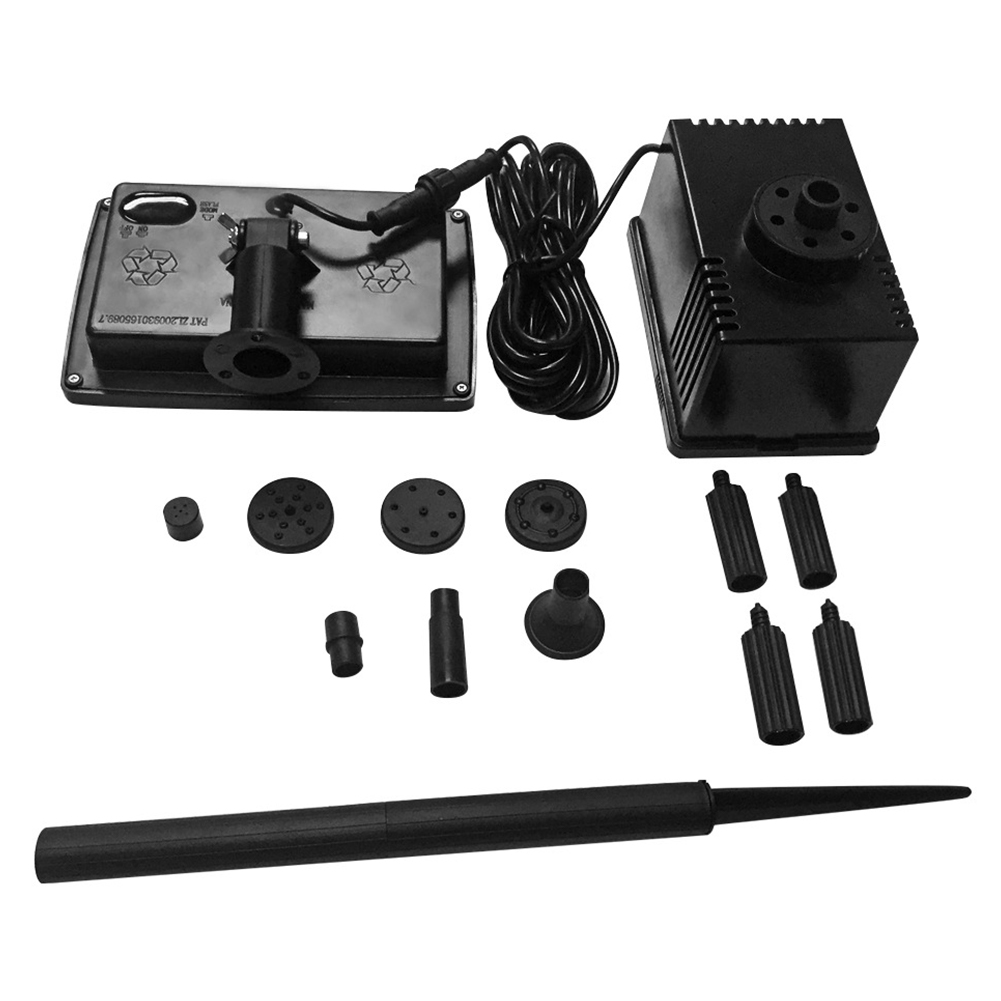 1.5W 7V Solar Fountain Pump Wi - Fish Tank Filter Pump 评论和价格