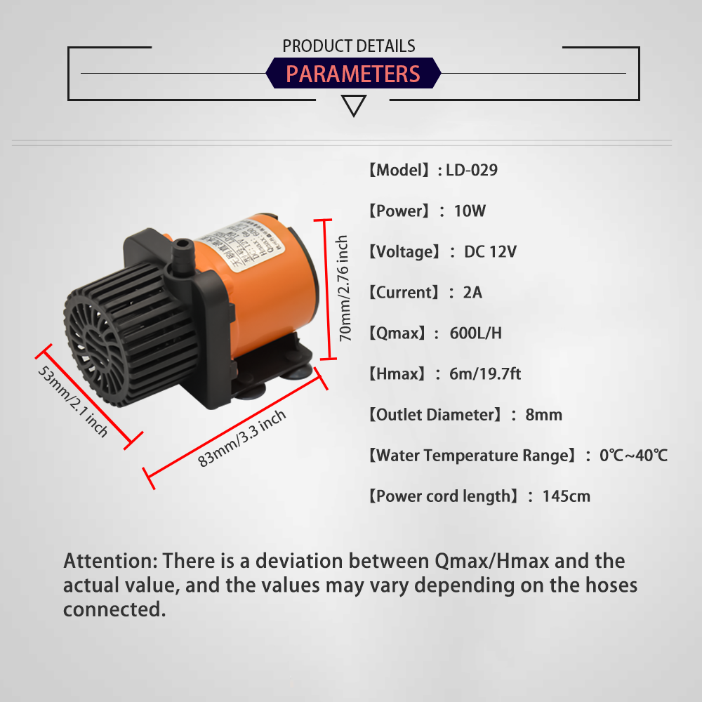 12V DC Brushless Small Submers - Aquarium Fish Tank 评论和价格