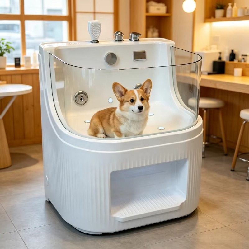 Pet Spa Bathtub Mini Cat Groom - Pet Supplies Wash Station 评论和价格