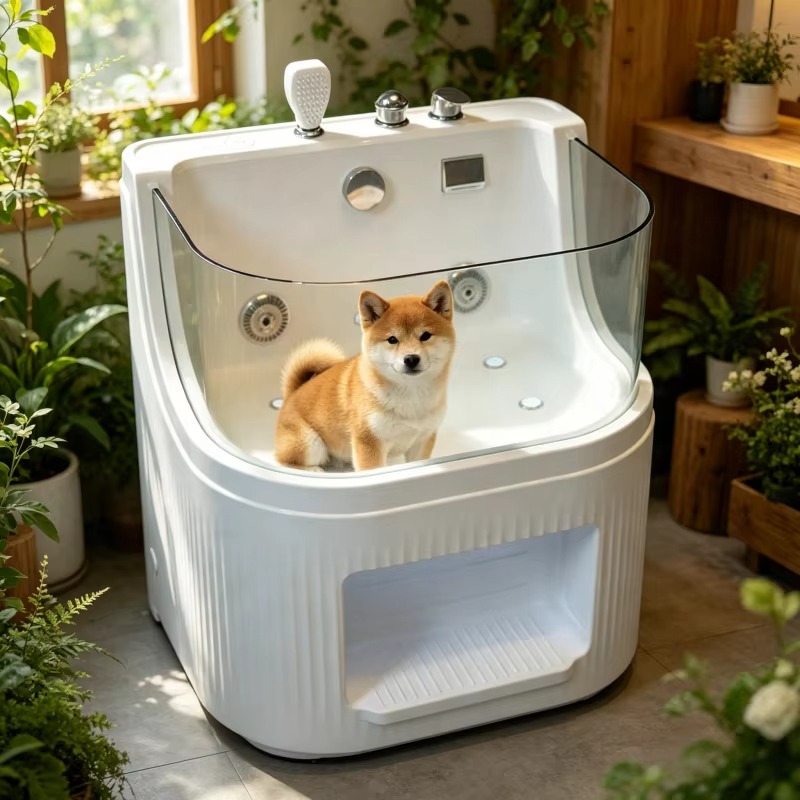 Pet Spa Bathtub Mini Cat Groom - Pet Supplies Wash Station 评论和价格