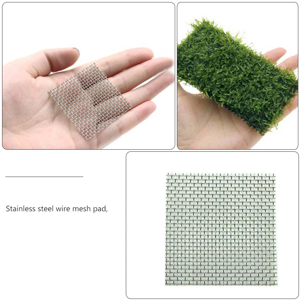 15Pcs Stainless Steel Mesh Pad - Aquarium Fish Tank 评论和价格
