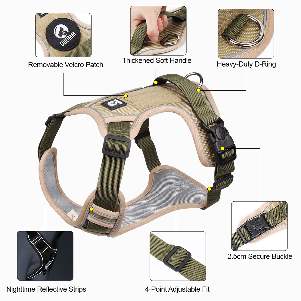 Tactical No-Pull Dog Harness R - No Pull Dog Harness 评论和价格