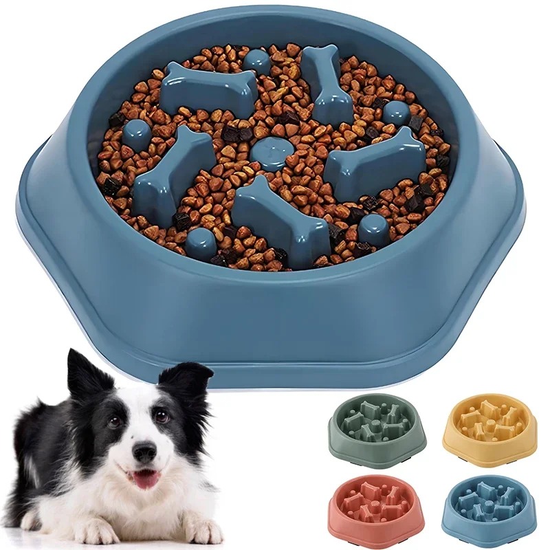 1Pc Slow Feeder Dog Bowl Anti- - Royal Canin Food Medium 评论和价格